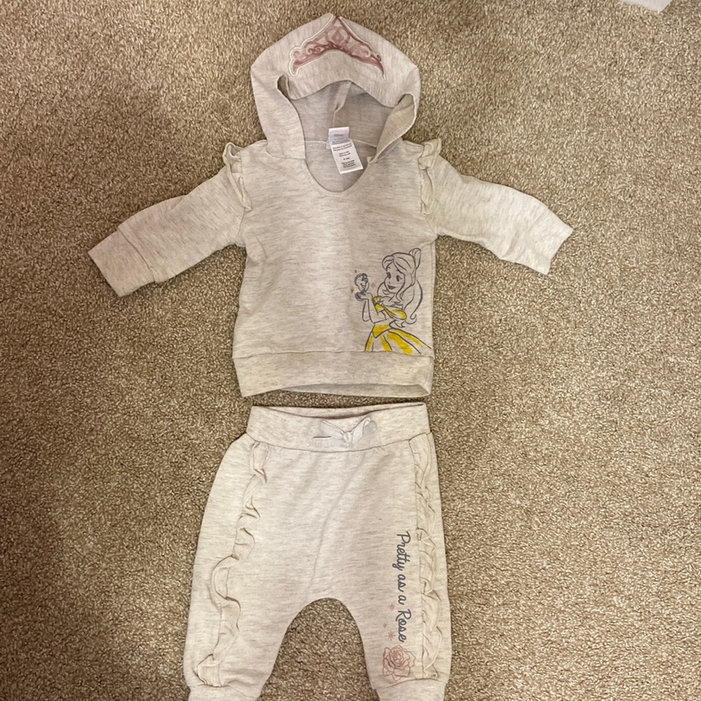 Baby Beauty & the Beast outfit